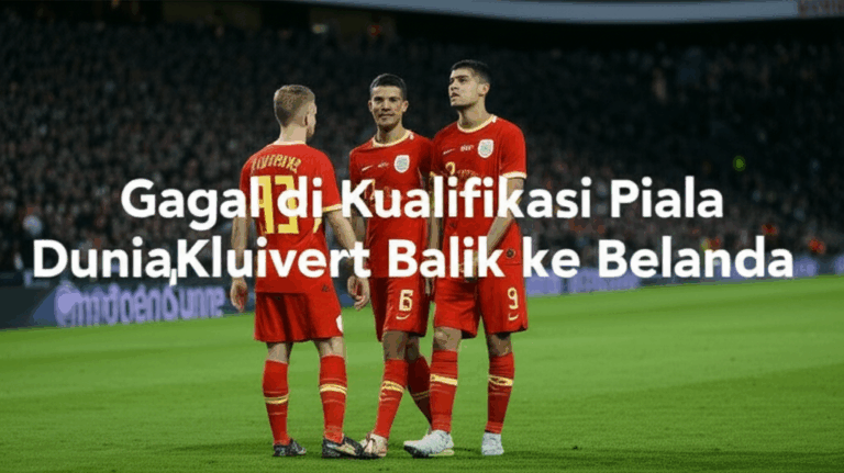 Gagal di Kualifikasi Piala Dunia, Kluivert Balik ke Belanda